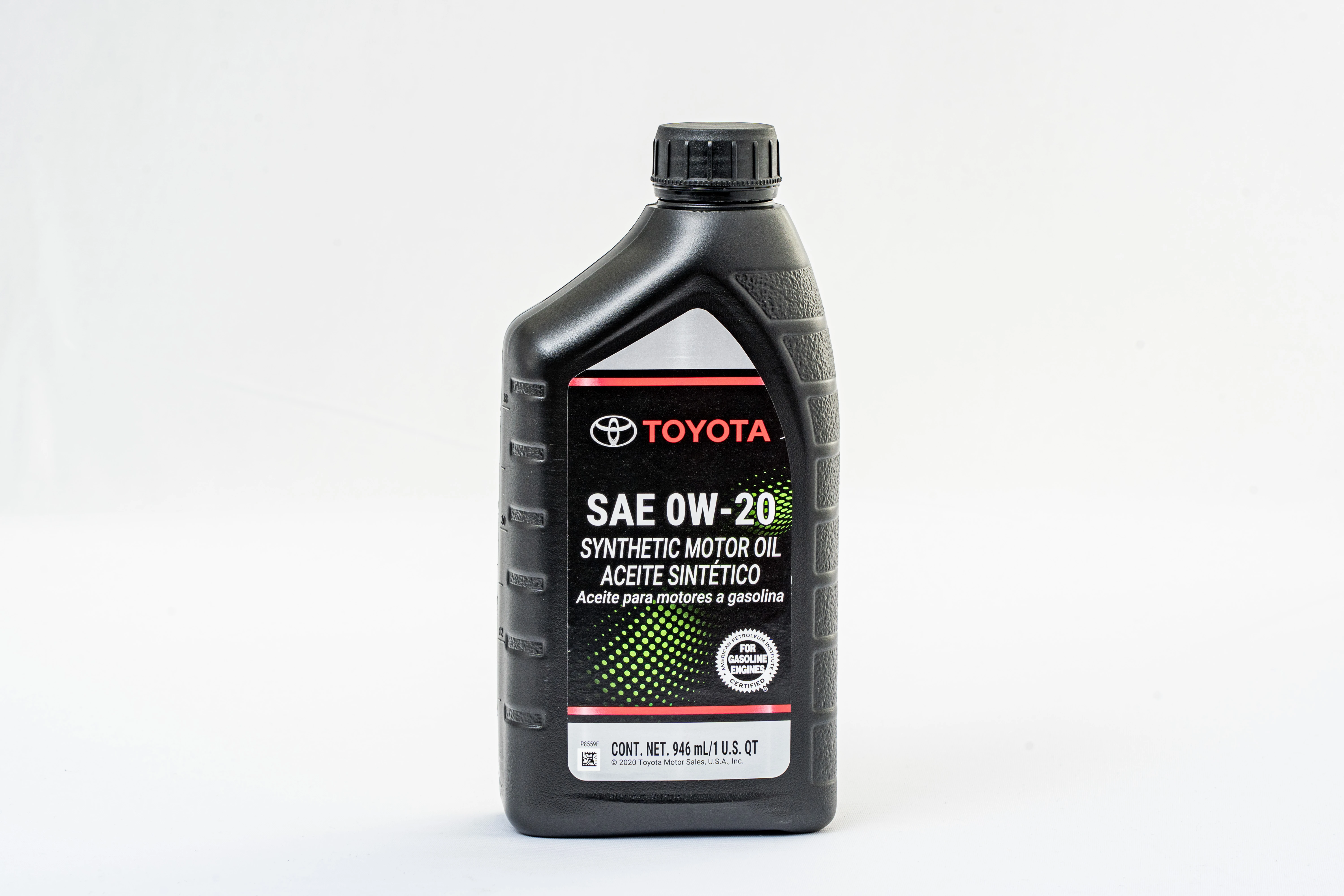 Aceite Sintético Toyota SAE 0W-20 946 ml
