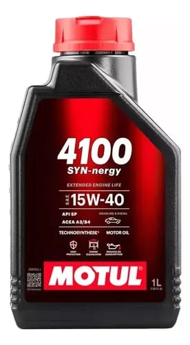 Aceite Motul 4100 SYN-nergy 15W-40
