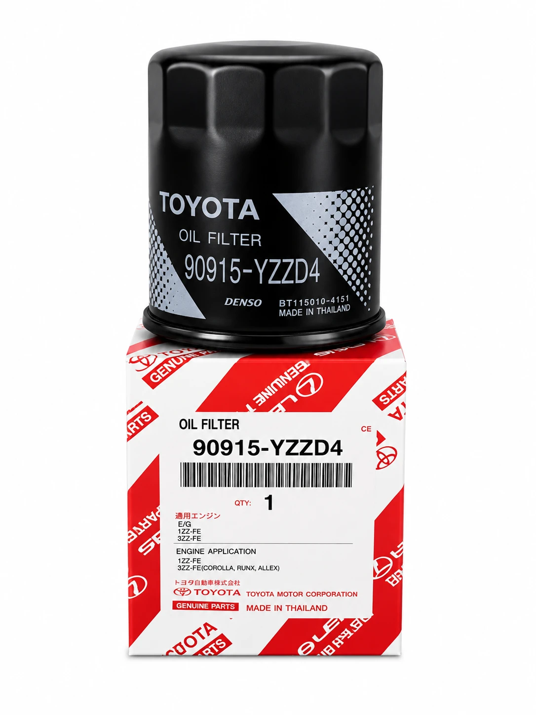 Filtro de Aceite Toyota 90915-YZZD4