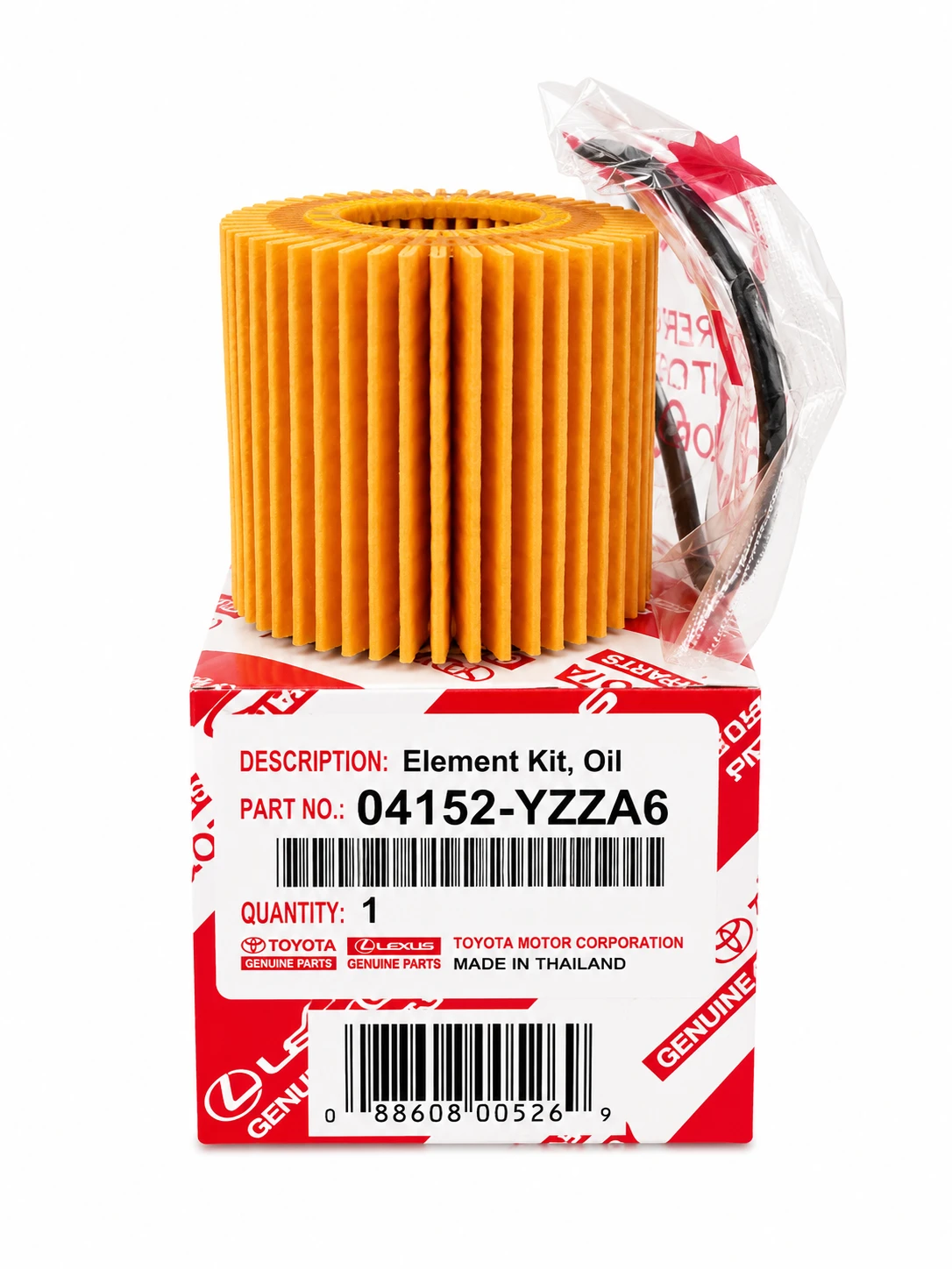 Elemento de Filtro de Aceite Toyota 04152-YZZA6