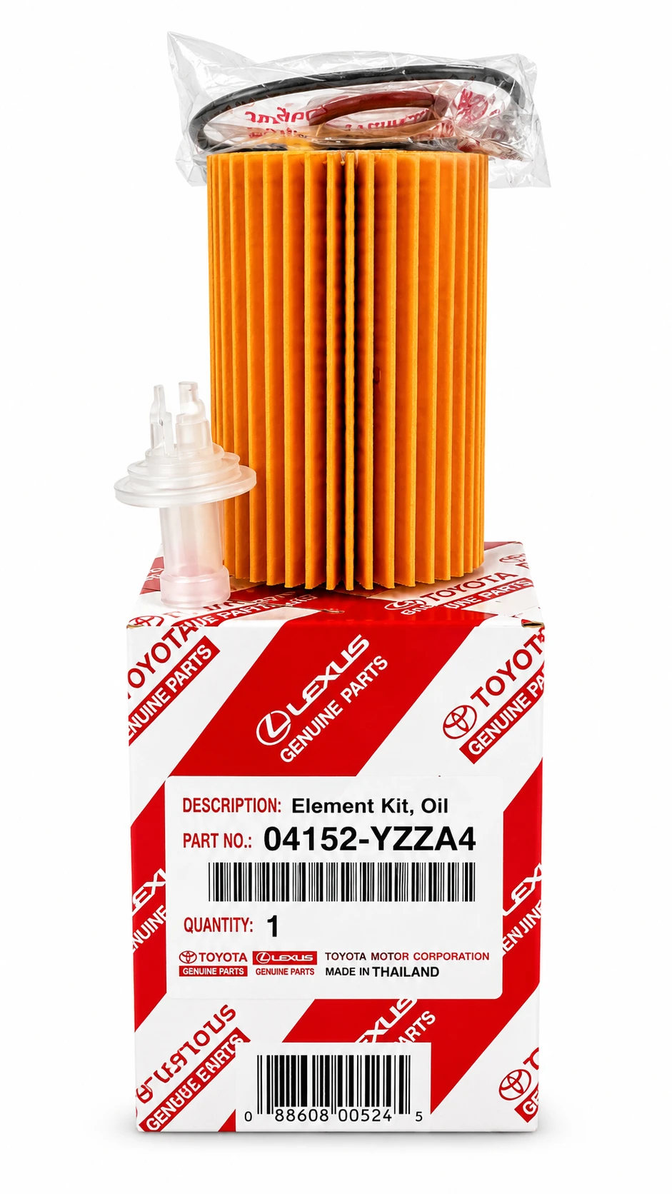 Elemento de Filtro de Aceite Toyota 04152-YZZA4