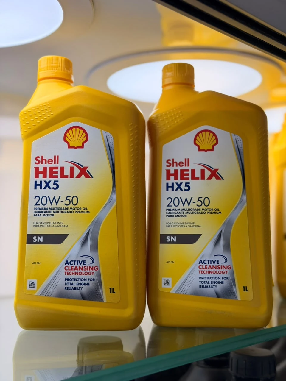 Shell Helix HX5 20W-50 Aceite de Motor 1L
