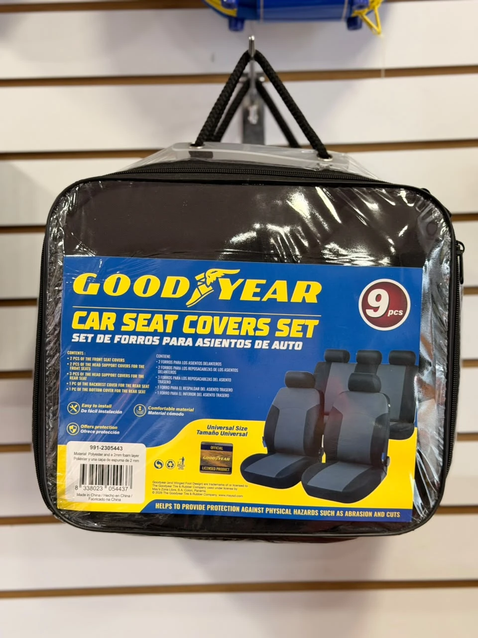 Set de forros para auto good year 9pcs
